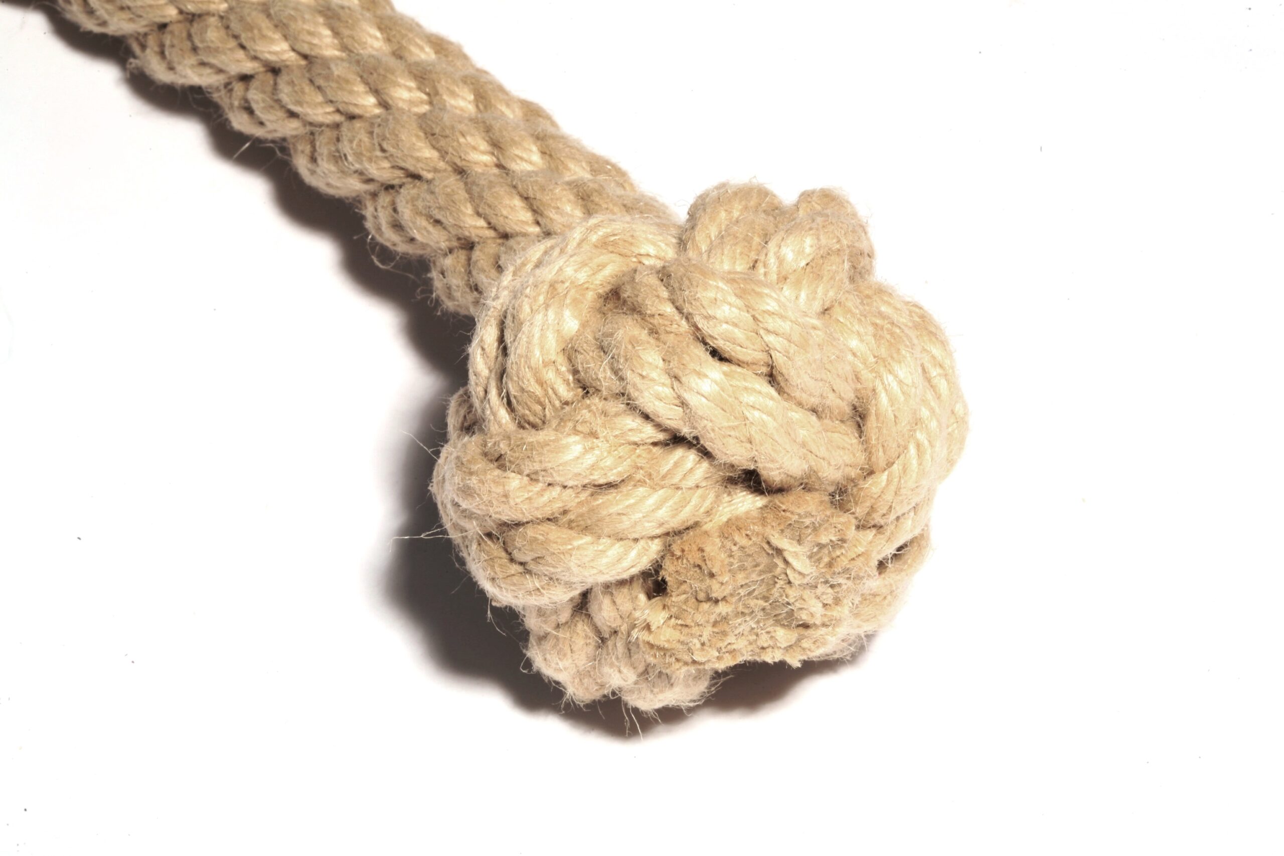 Handlaufseil mit Stopperknoten