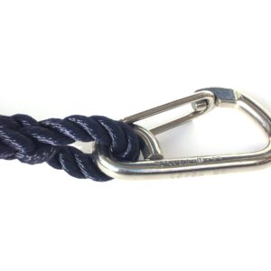 BSS Skipper navy mit eingespleißtem Karabiner