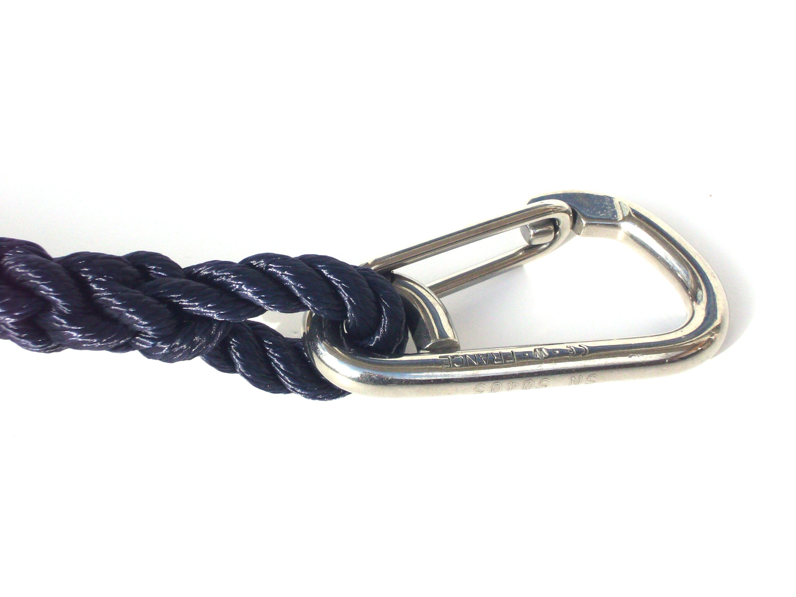BSS Skipper navy mit eingespleißtem Karabiner
