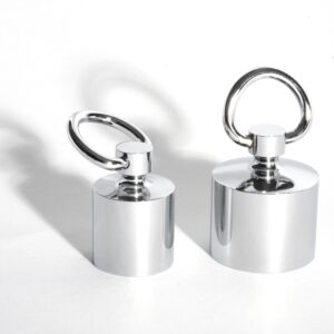 Seilendkappe Chrom mit Ring