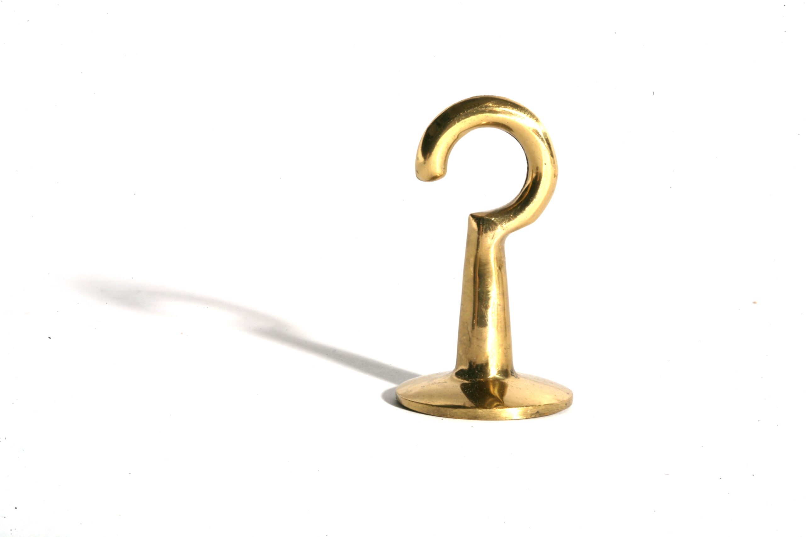 Seil-Wandhaken Messing