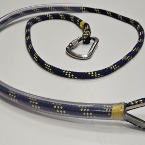 LIROS Handy Elastic mit Spezialkarabinerhaken und PVC-Schlauch