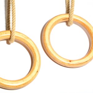 Turner-Set mit 2 Holzringen