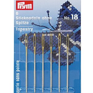 Sticknadelset ohne Spitze