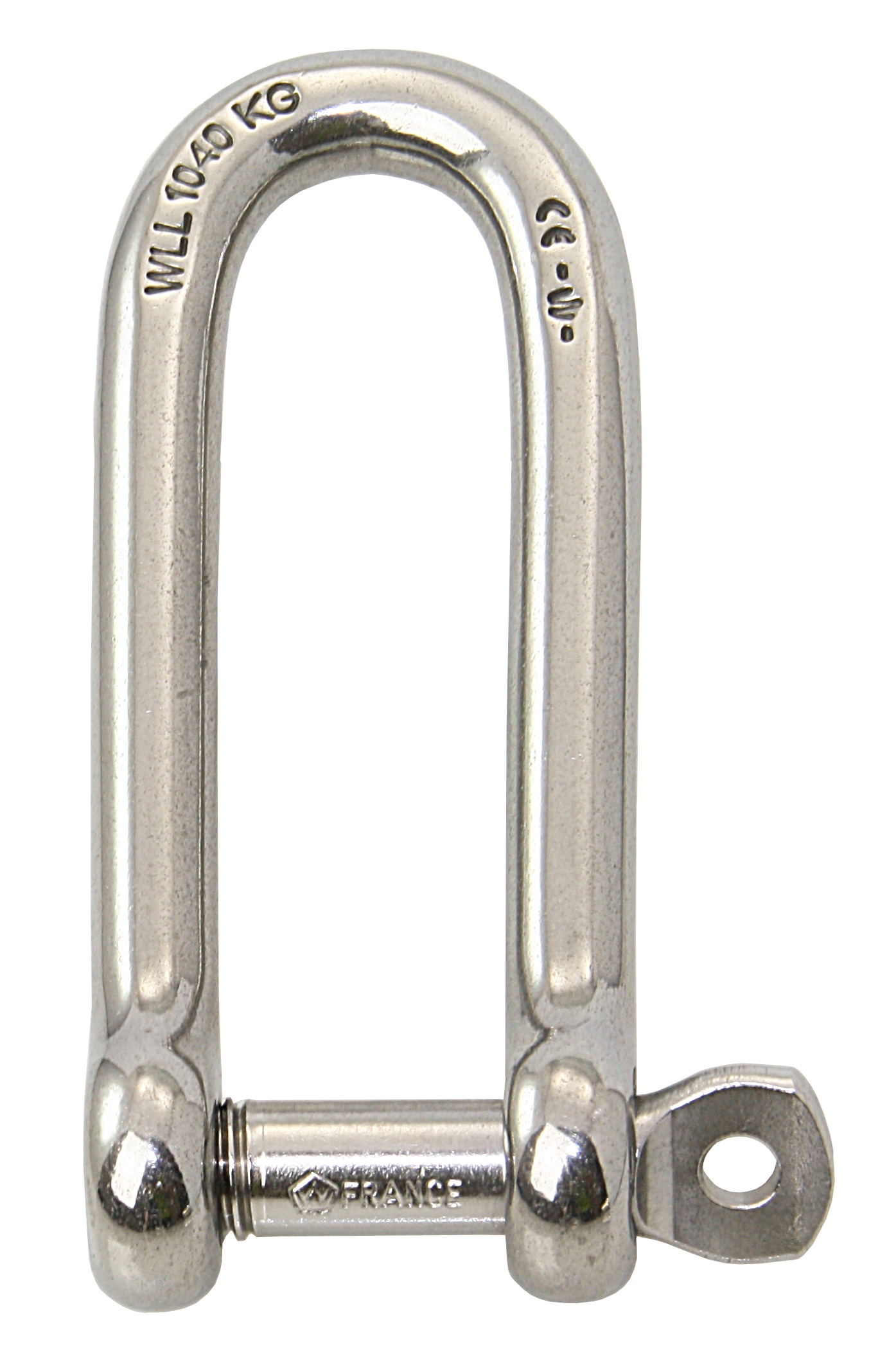 Schraubschäkel gerade D-Form lang